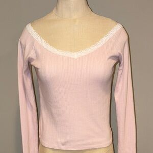 Hollister Long Sleeve Tee Shirt Size S